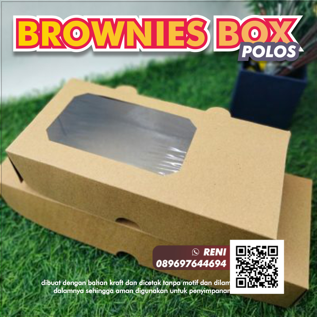 Brownies Kraft Box M Produsen Aneka Macam Kotak Kemasan Dan Kotak Kado