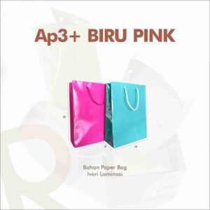 AP 3+ BIRU PINK