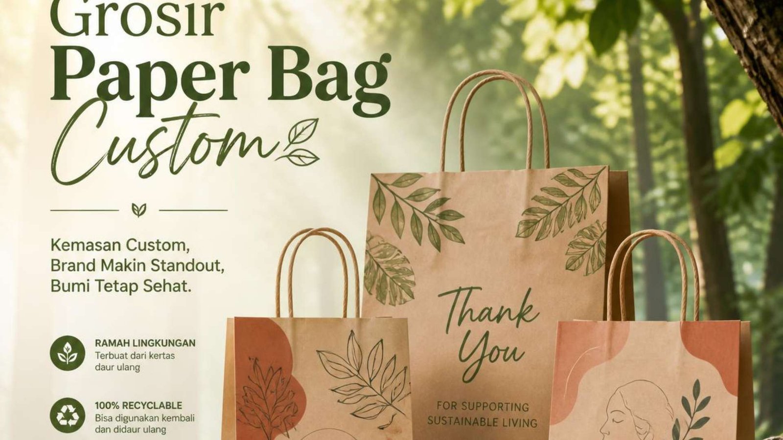 Grosir Paper Bag Lamongan Solusi Kemasan Custom Murah