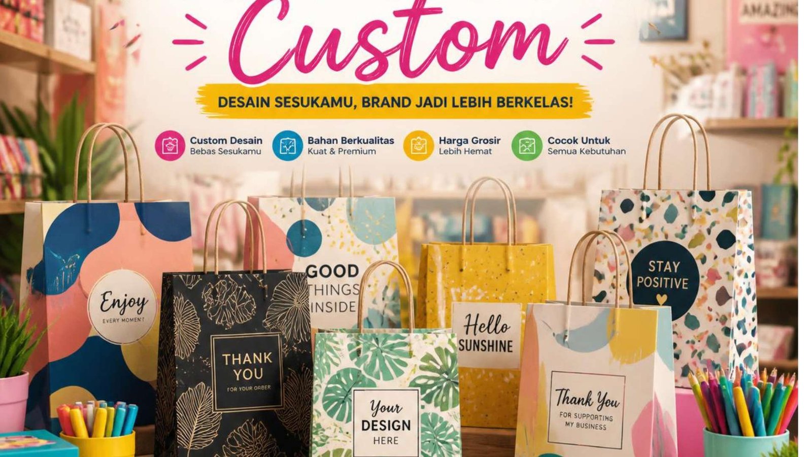Grosir Paper Bag Tuban Solusi Kemasan Custom Berkualitas